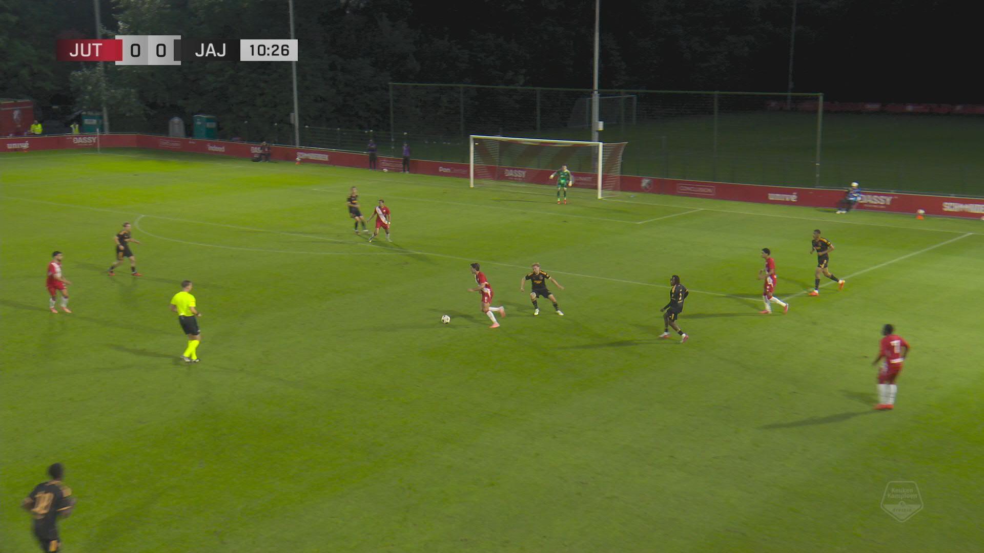 Verplettering in Utrecht | Samenvatting Jong FC Utrecht - Jong Ajax