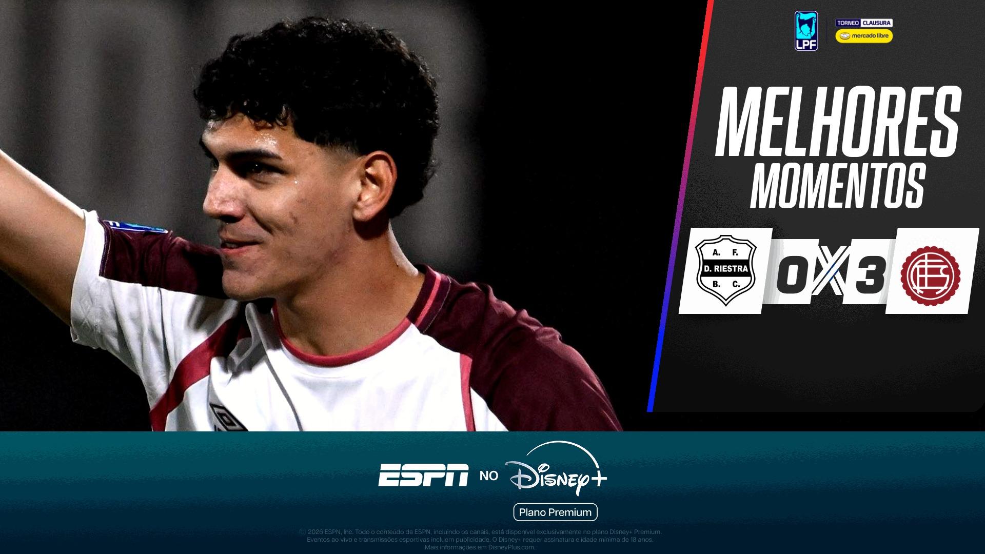 Riestra 0 x 3 Lanús no Campeonato Argentino: VEJA os melhores momentos