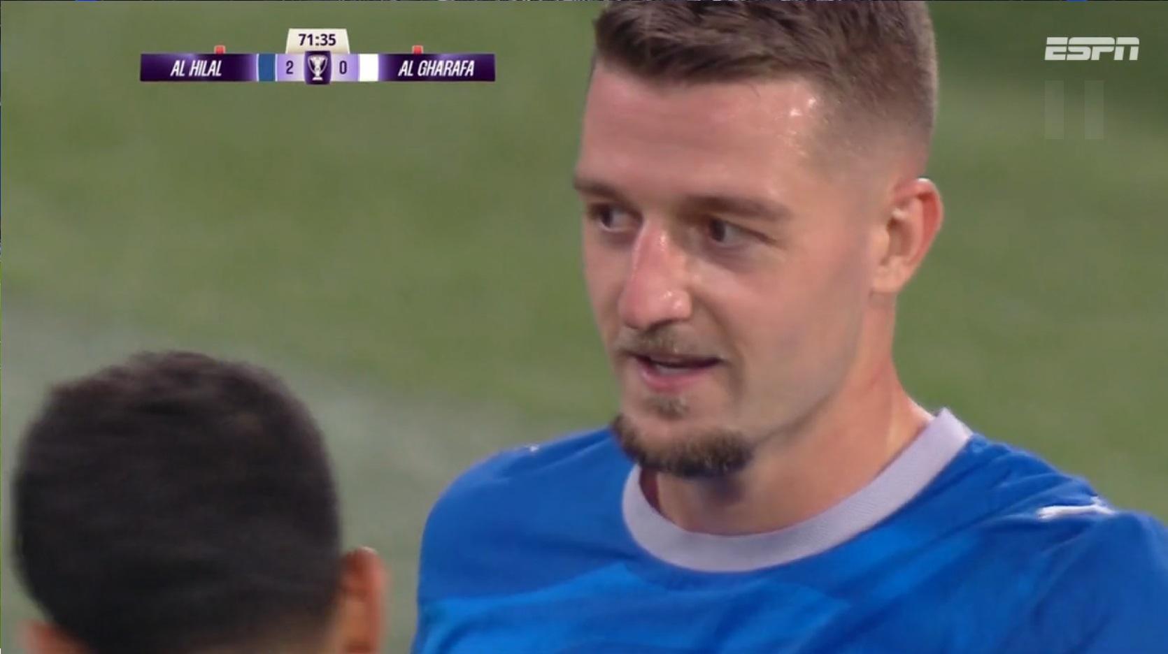 Segundo gol do Al Hilal! Milinkovic-savic recebe ótimo cruzamento e Rúben Neves e marca de cabeça contra o Al Gharafa; VEJA
