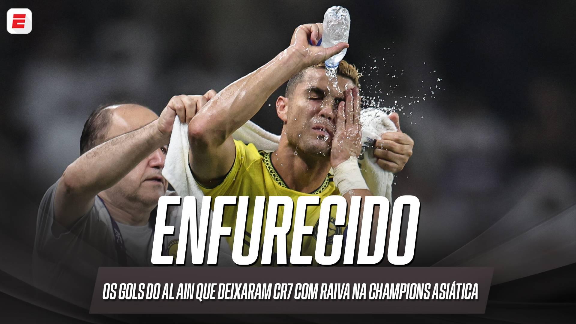 Os gols do passeio do Al Ain sobre o Al Nassr que deixaram Cristiano Ronaldo indignado