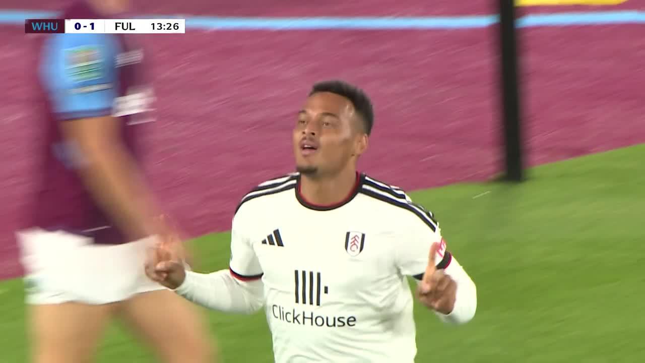 ¡Rodrigo Muniz abrió el marcador ante West Ham!