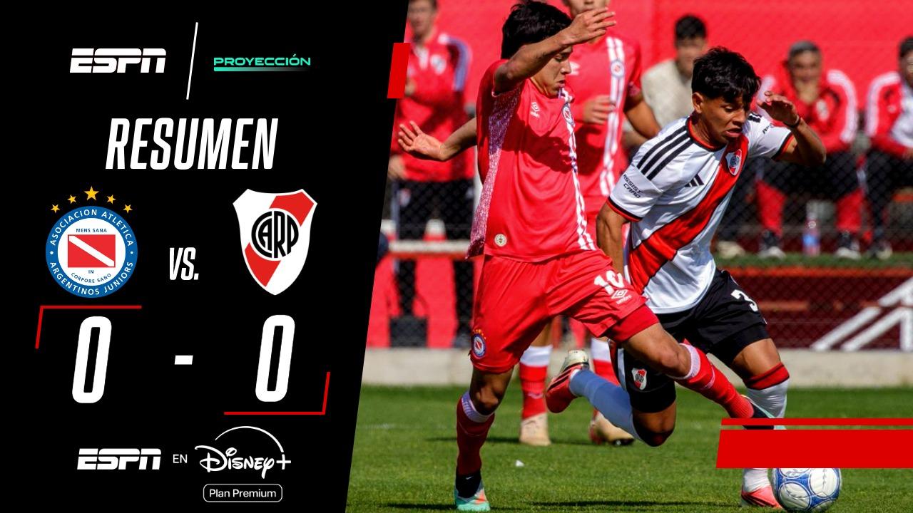Argentinos y River igualaron en Reserva