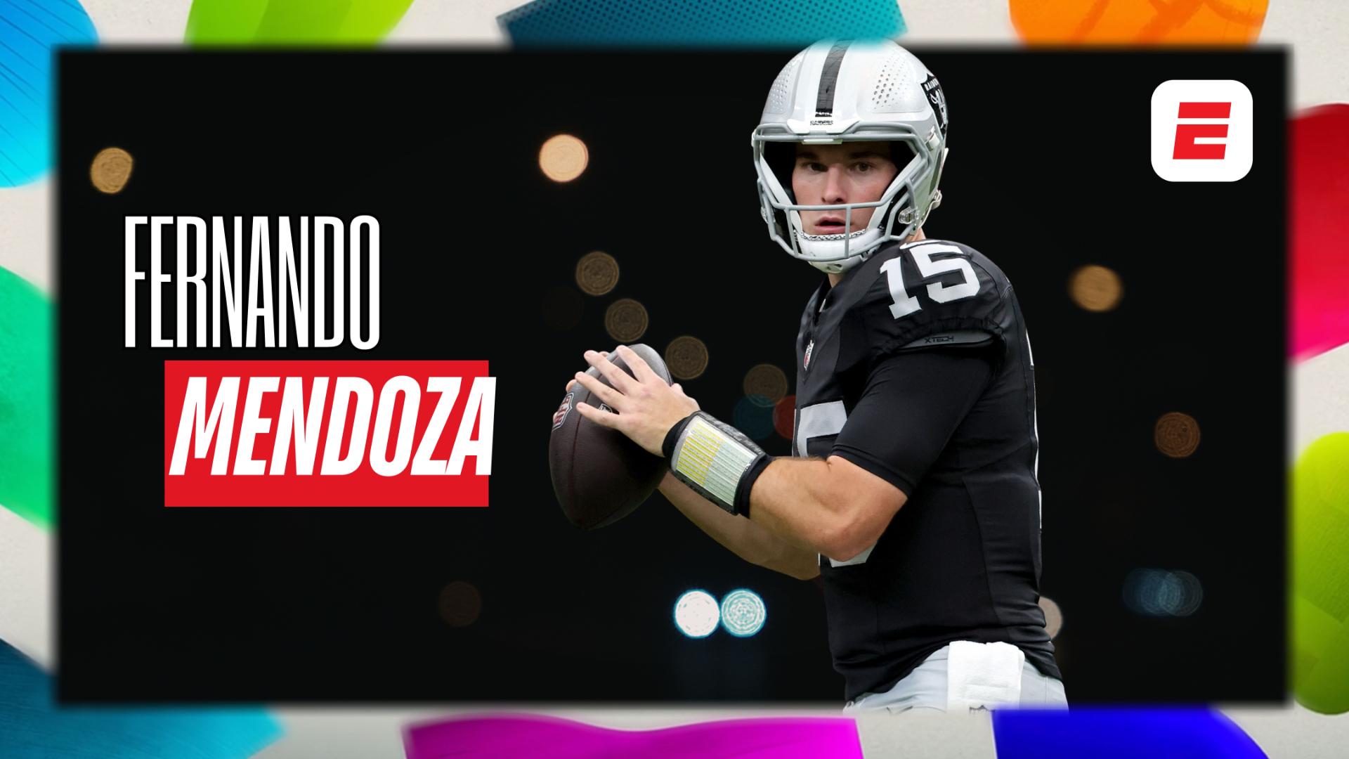 Fernando Mendoza y un momento histórico en su carrera