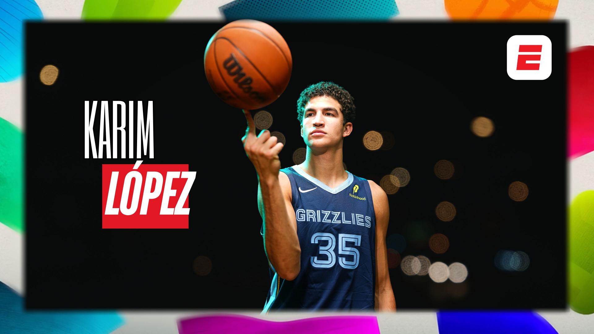 Karim López le pone acento mexicano a la NBA