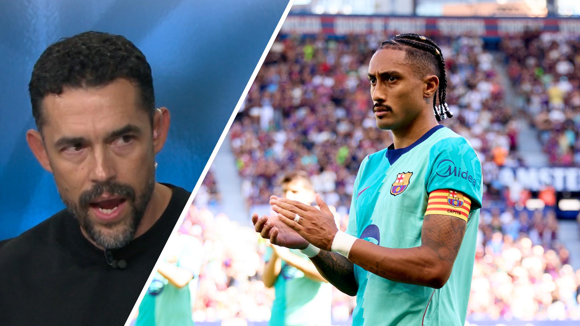 Gomez: Raphinha is not the No. 9 Barcelona wanted, but the one they needed