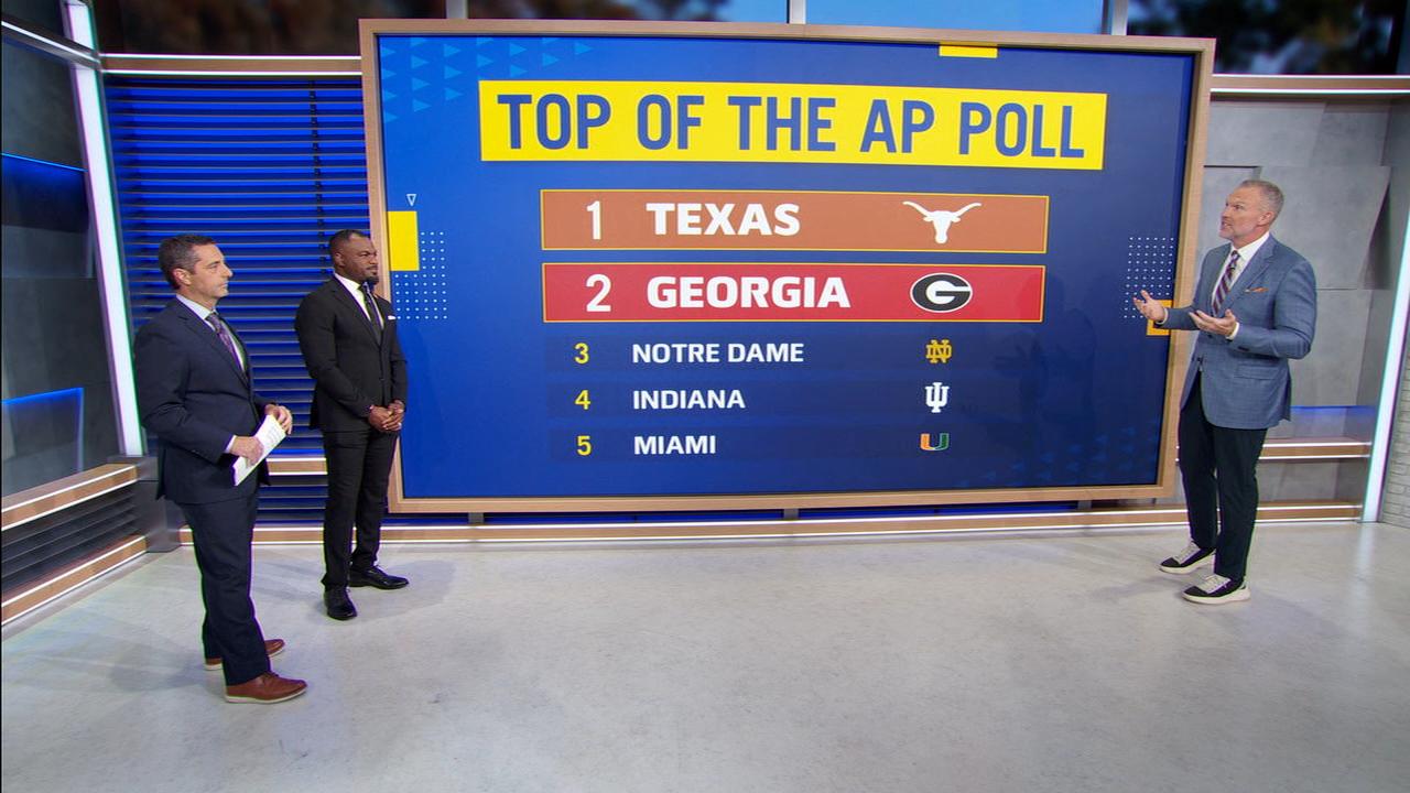 SEC Now debates whether Texas or Georgia deserves No. 1 ranking