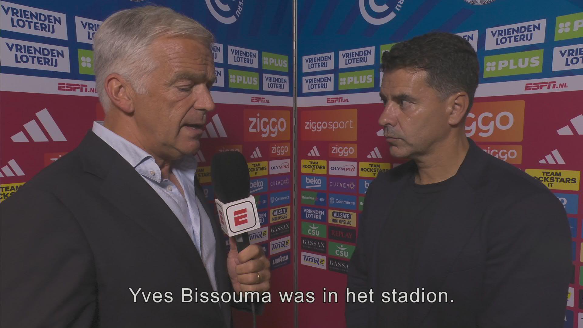 Michel over Bissouma: "Hij brengt energie, hij is een verschilmaker"