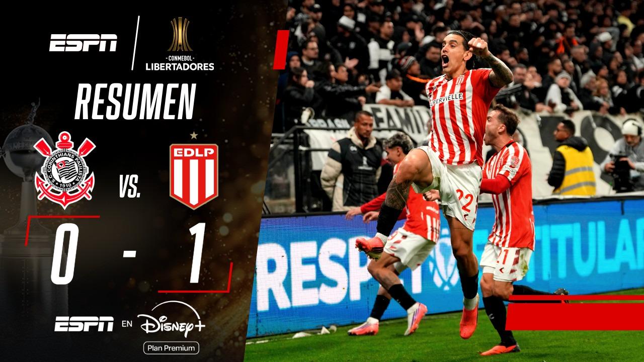 ¡Estudiantes sacó a relucir su mística copera y eliminó al Corinthians de la Libertadores!