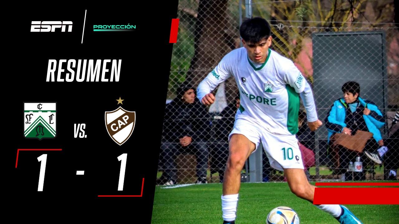 ¡Empate agónico de Ferro en el Torneo Proyección!