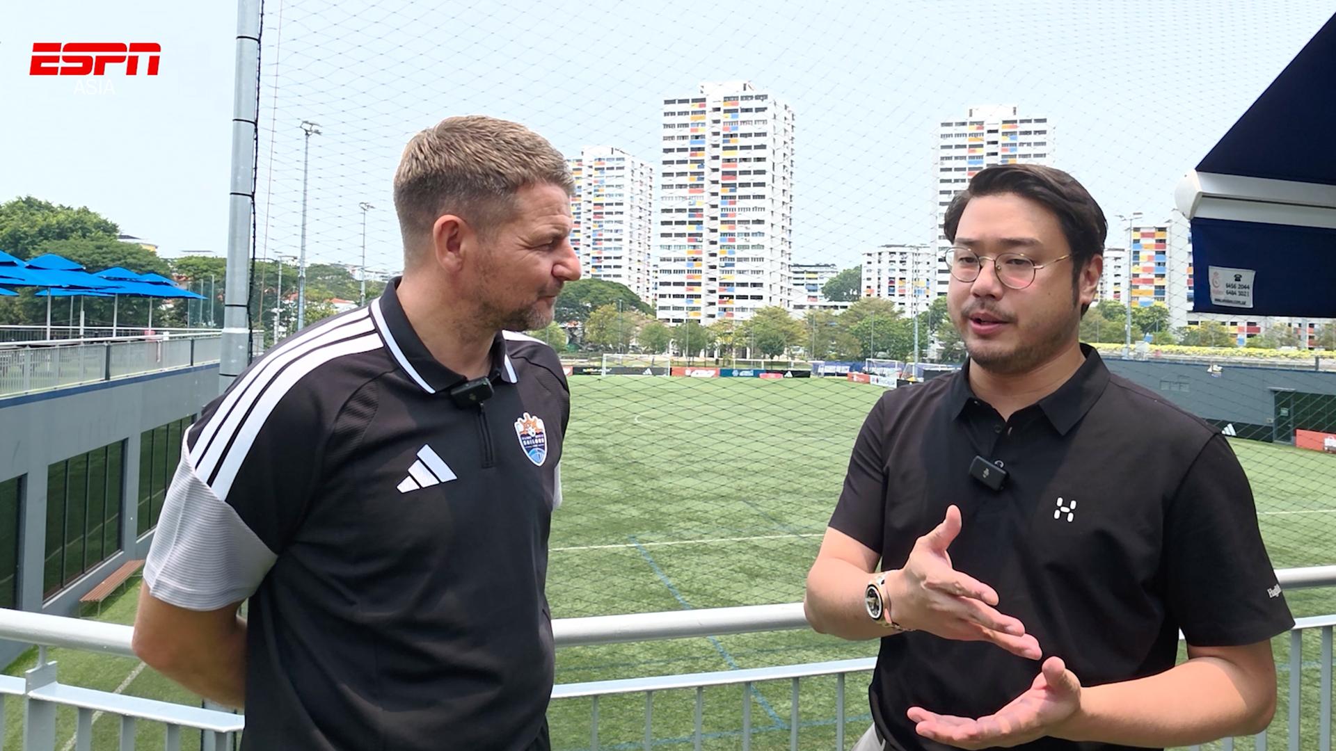 New Sailors coach Jackson relishes challenge of reaching Asian summit