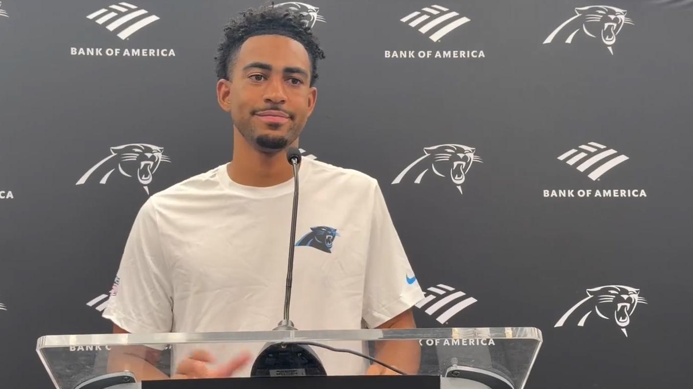 Bryce Young previews divisional showdown with Falcons