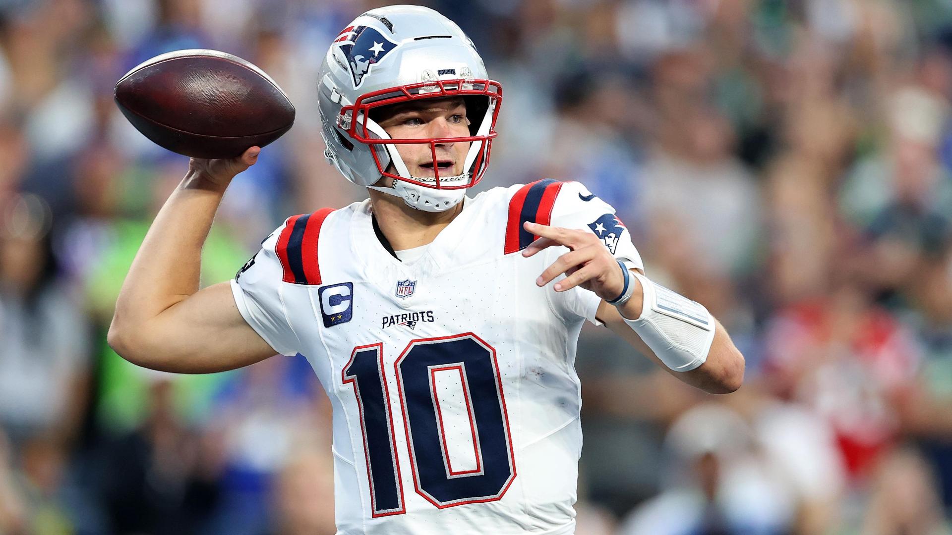 Who's the better Week 2 option: Drake Maye or Patrick Mahomes?