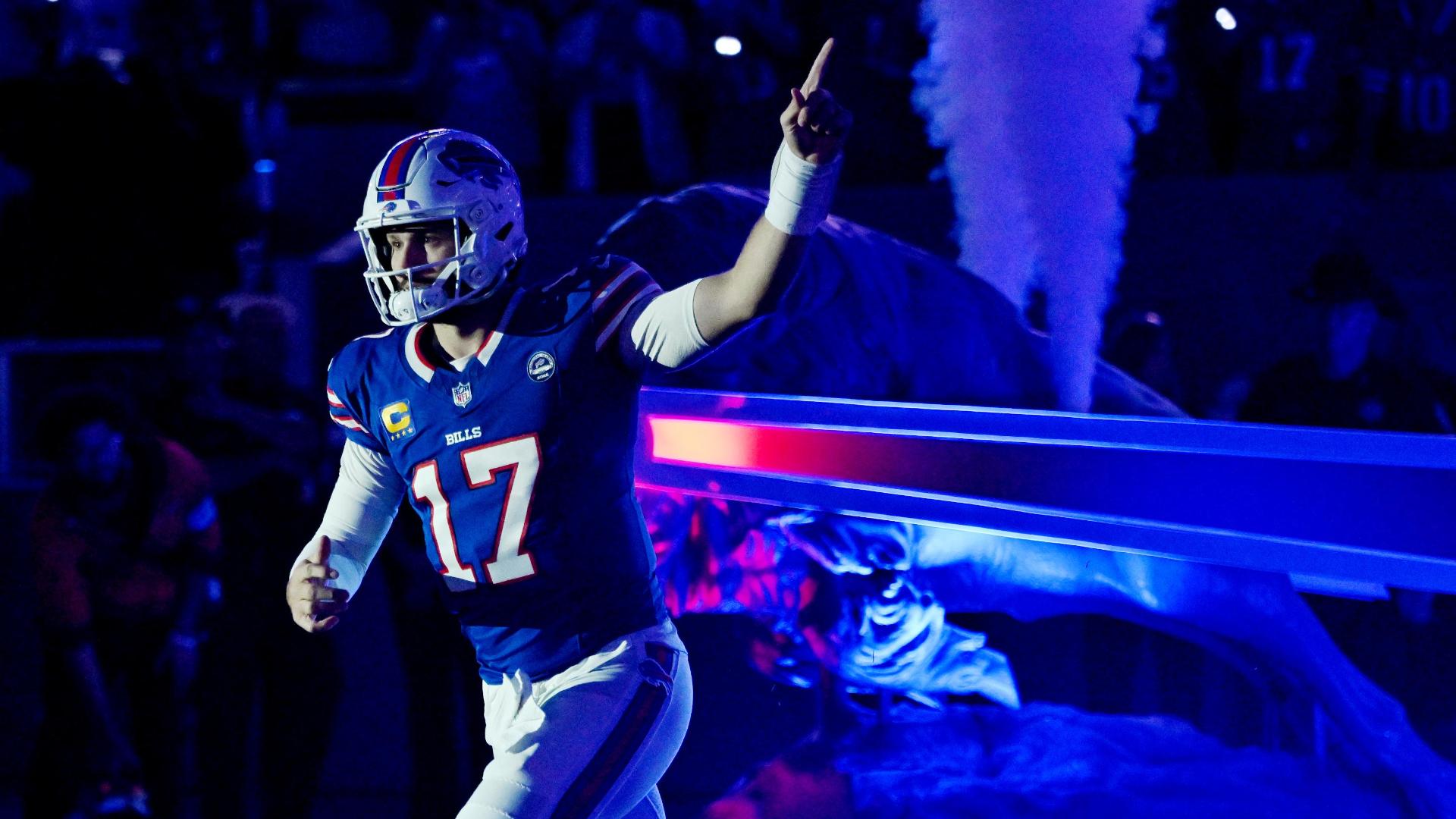 Josh Allen opens the Bills' new stadium with a 5-TD outing in a 41-31 win over the Lions