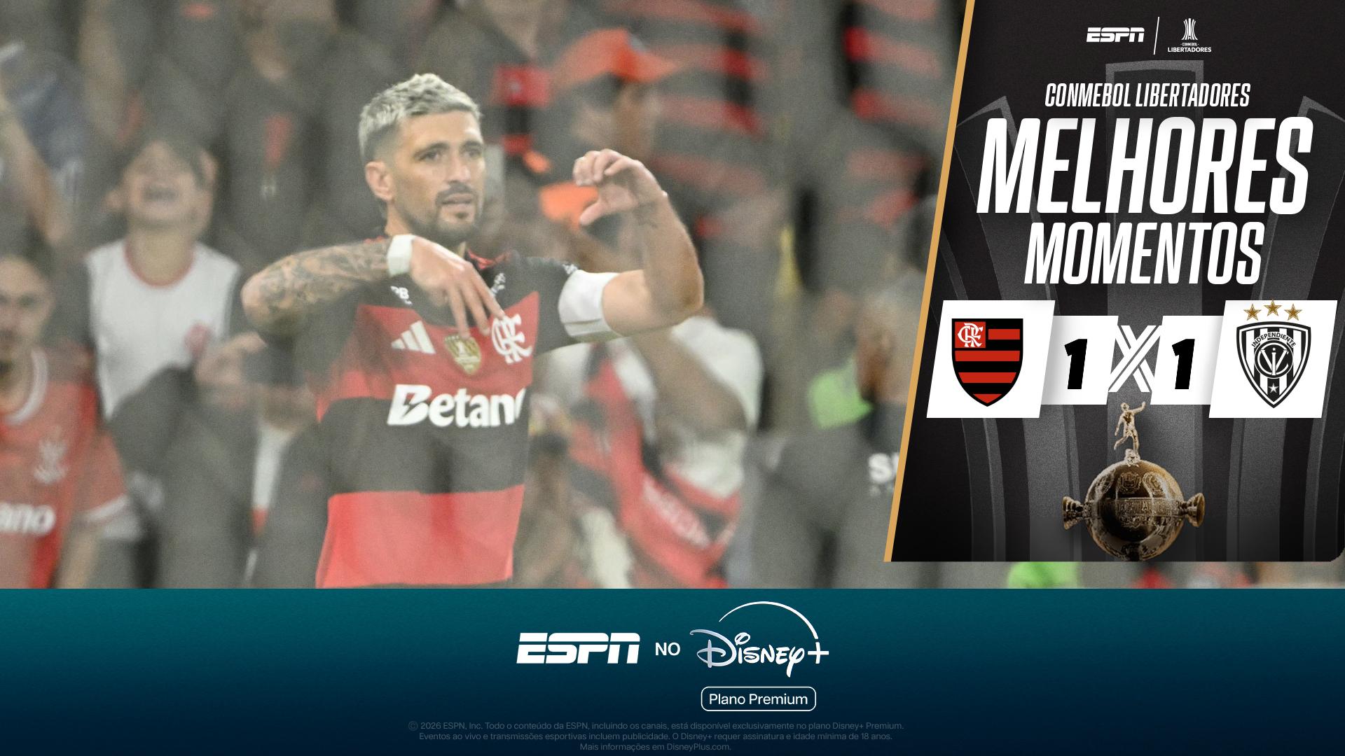 Flamengo leva susto com expulsão de Jorginho, mas busca empate com o Del Valle e se classifica à semifinal da Libertadores; VEJA como foi