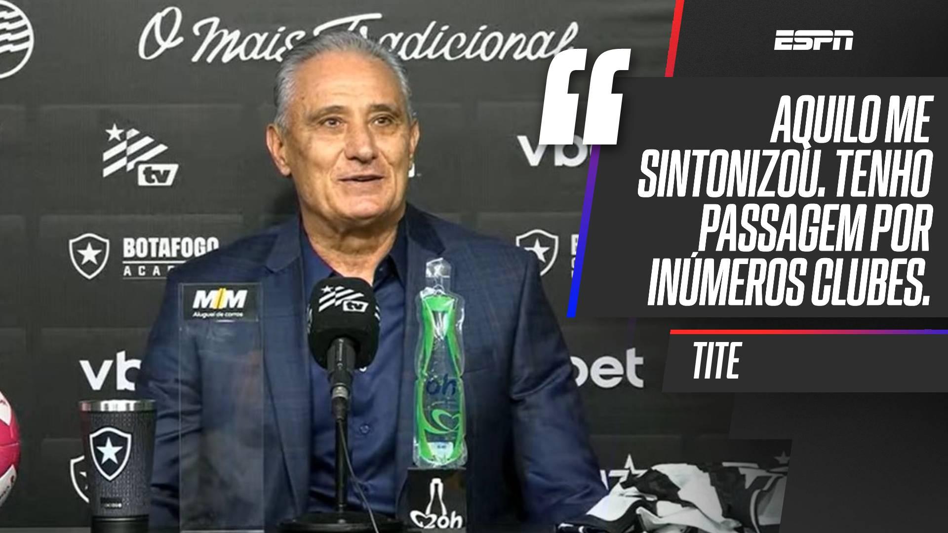 Recém-apresentado no Botafogo, Tite explica motivação de treinar clube em reformulação: 'Um trabalho a médio prazo'