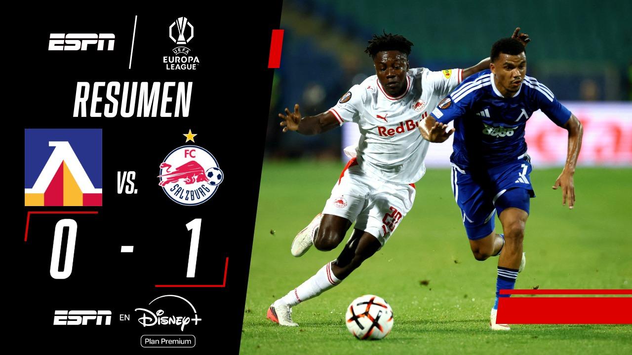 Salzburgo comenzó la Fase Liga de la Europa League con un triunfo ante Levski Sofia