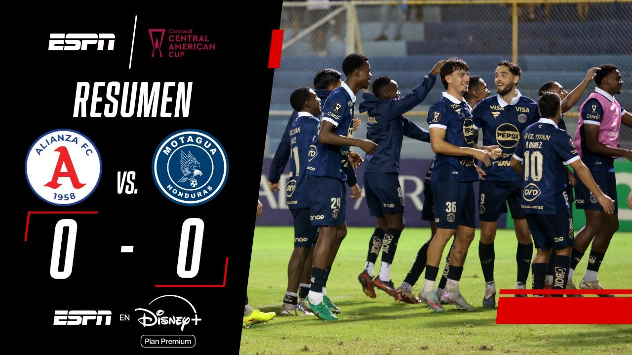 Motagua igualó 0 a 0 con Alianza y pasó a semis de la Central American Cup