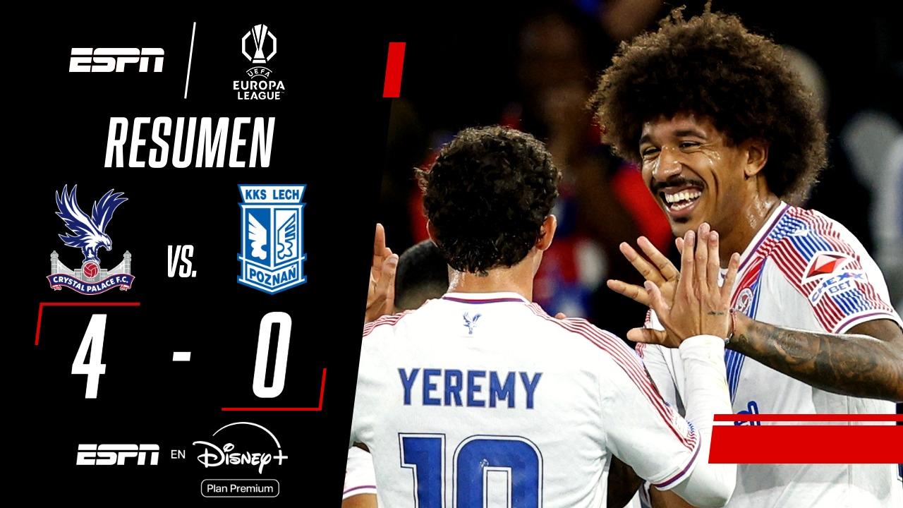 ¡Crystal Palace fue superior y ganó en la UEFA Europa League!