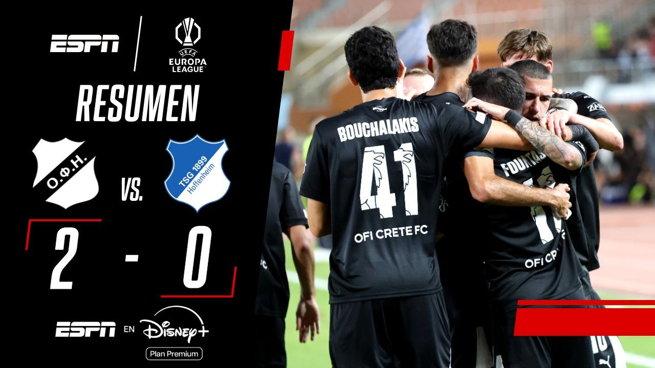 ¡Triunfo de OFI Creta en la UEFA Europa League!