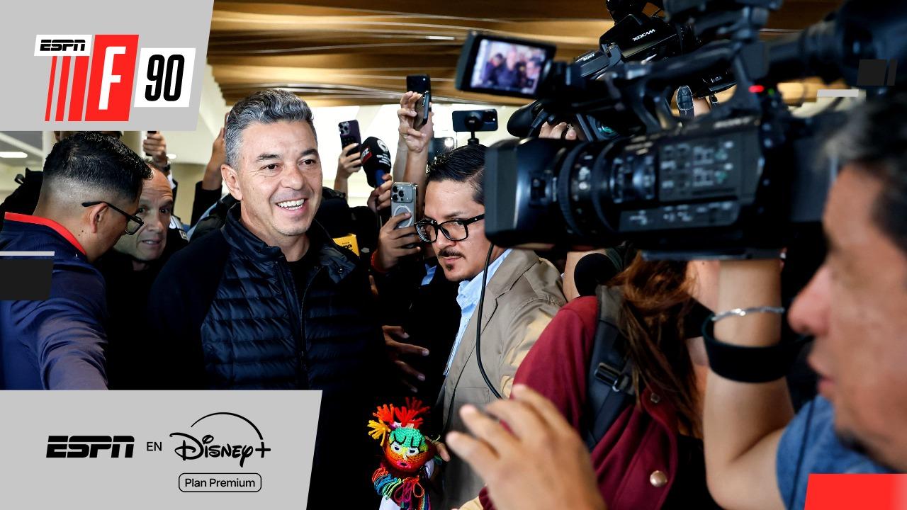 Marcelo Gallardo llegó a Ecuador para entrenar a la selección