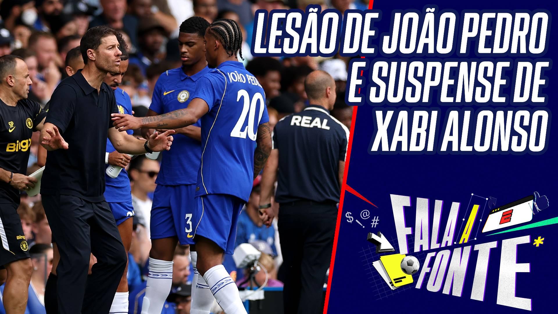João Pedro lesionado e Xabi Alonso em clima de suspense: os bastidores do Chelsea na Premier League