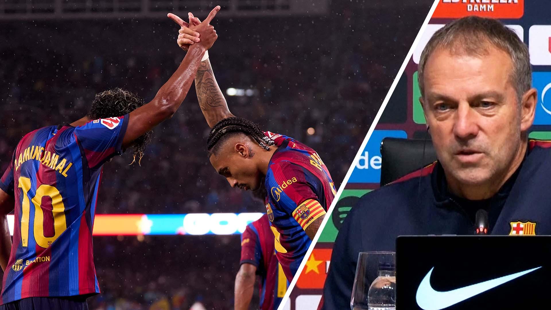 Flick: Barcelona played really good football vs. Racing Santander