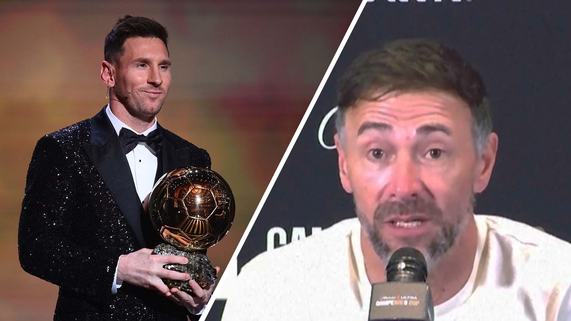 Inter Miami manager: 'It would be only fair' for Messi to win Ballon d'Or again
