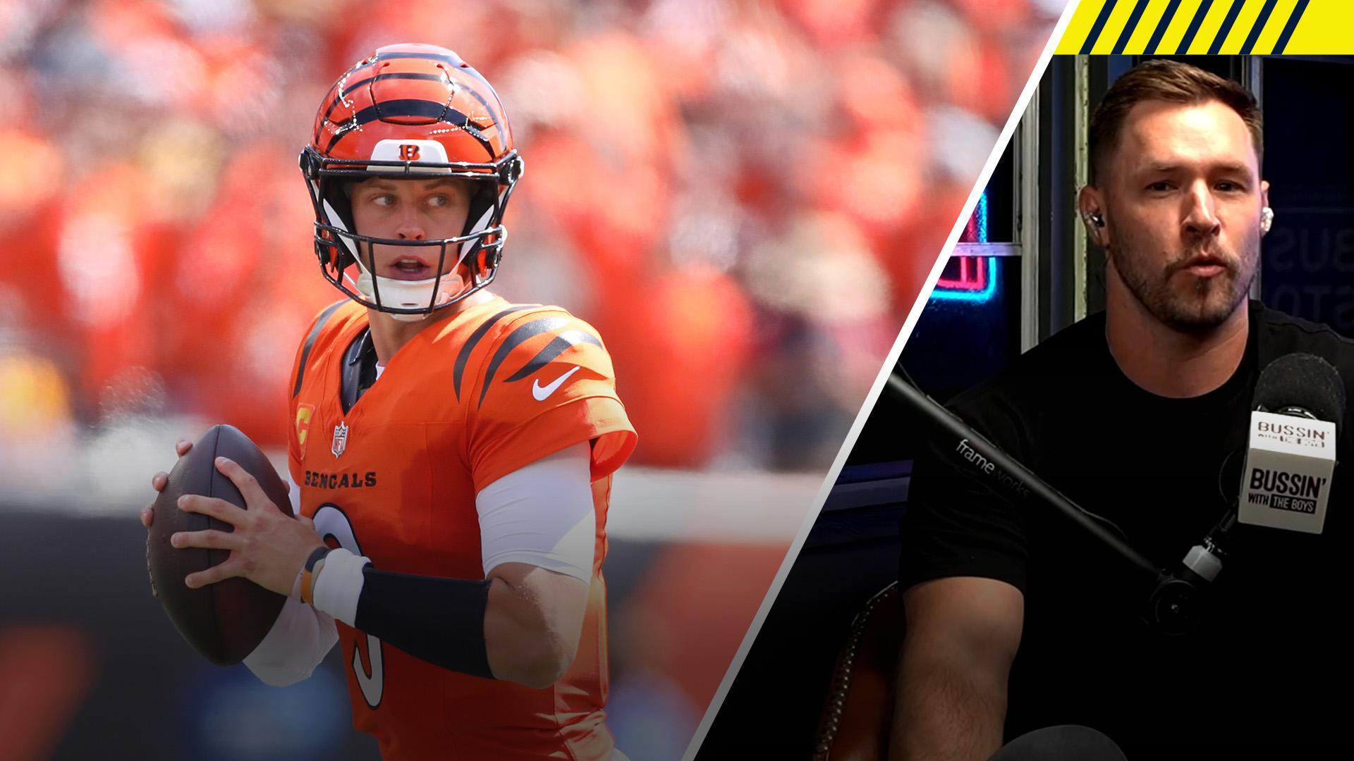 Compton on Burrow's back tightness: 'I would be afraid' as a Bengals fan