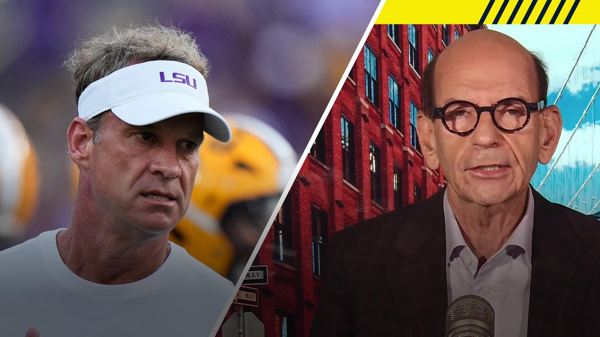Finebaum: Kiffin 'spitting' in eyes of SEC commish with Leavitt doubtful tag