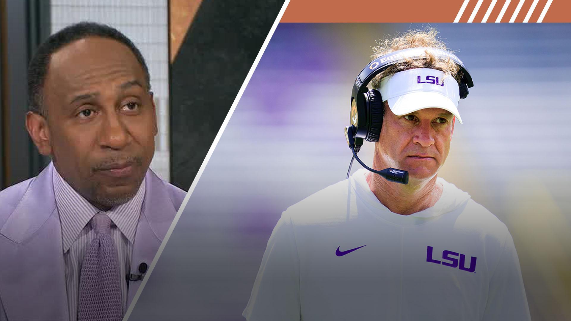 Stephen A.: Kiffin 'lying through his teeth' listing Leavitt as questionable