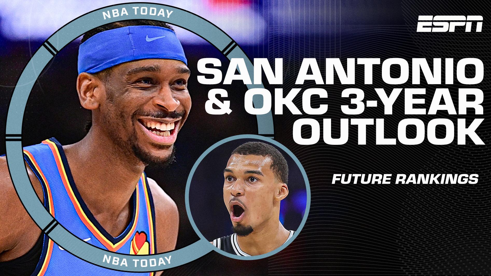 Who has the brighter future in the next 3 seasons: Thunder or Spurs? | NBA Today
