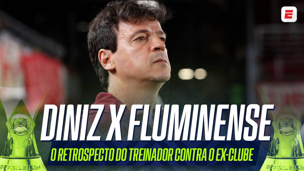 Reencontro de Diniz com o Fluminense! Veja retrospecto do treinador contra o ex-clube