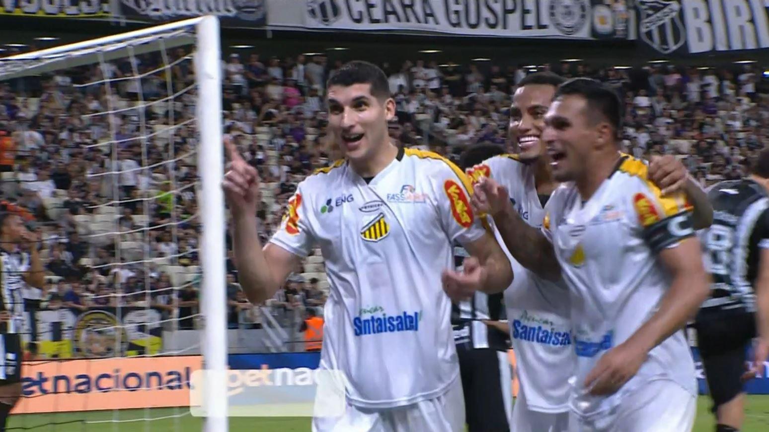Gol do Novorizontino! Matheus Bianqui completa jogada ensaiada e castiga o Ceará na Série B; VEJA