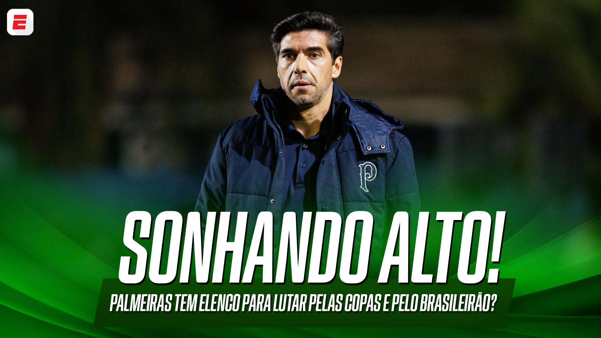 O Palmeiras tem elenco para focar nas Copas e mesmo assim continuar lutando pelo Brasileirão? Bruno Vicari opina