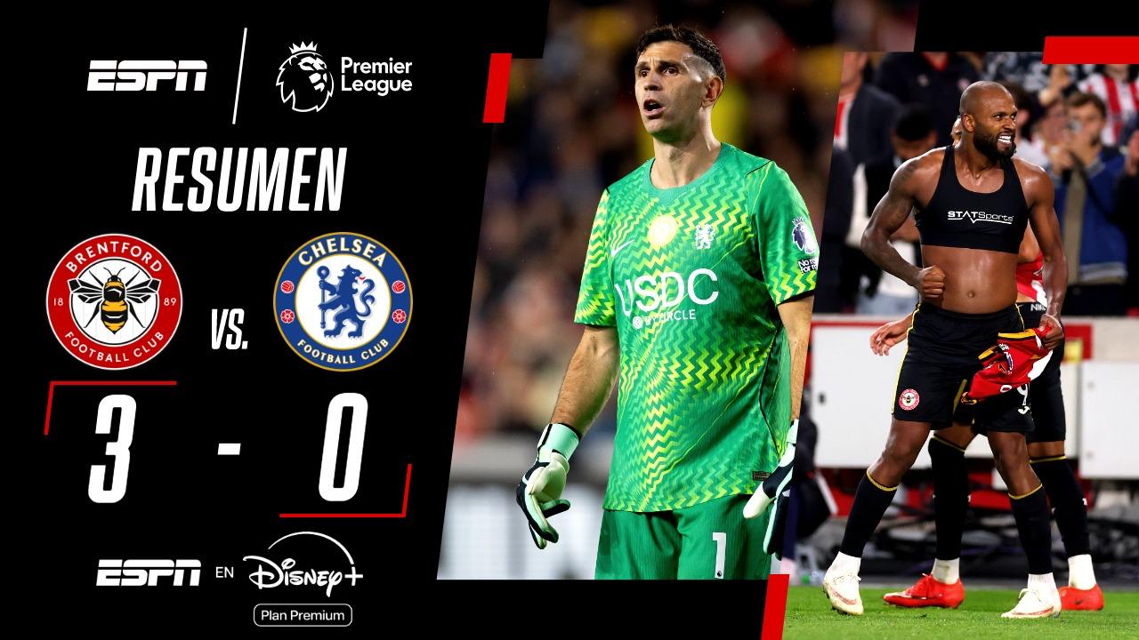 Dura derrota de Chelsea en su visita a Brentford