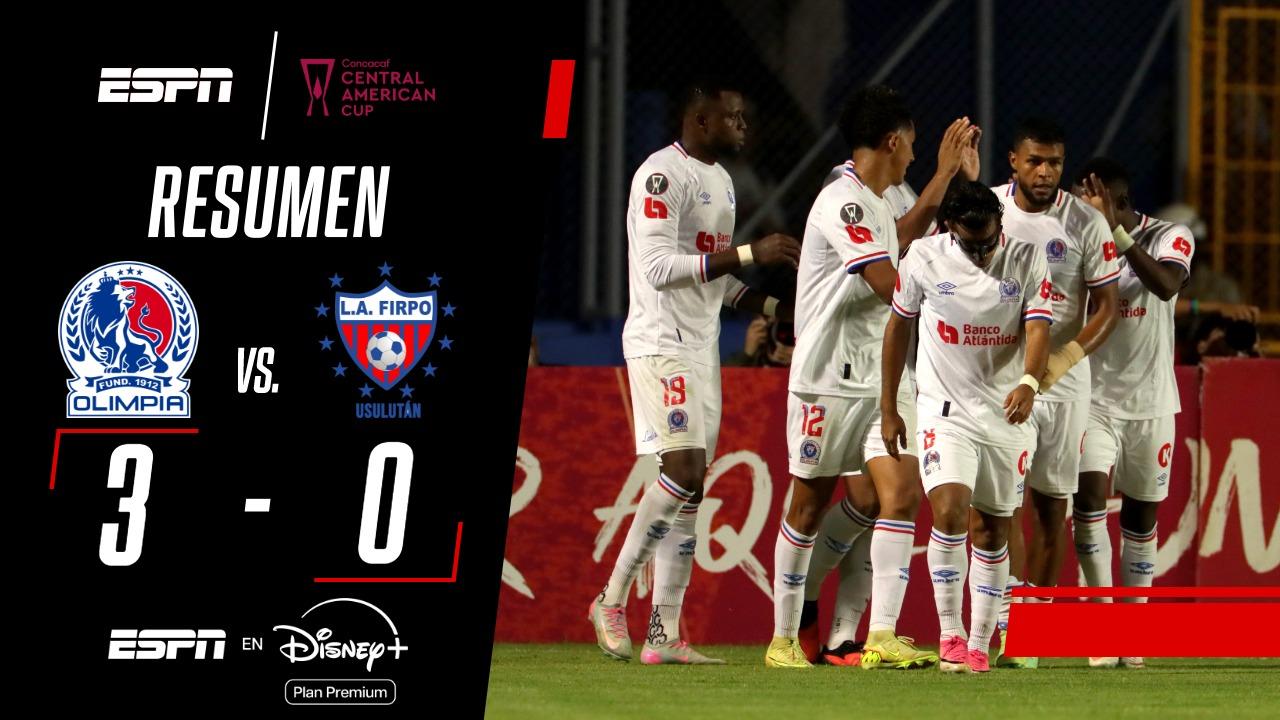 Olimpia goleó a Firpo y se metió en semis de la Central American Cup