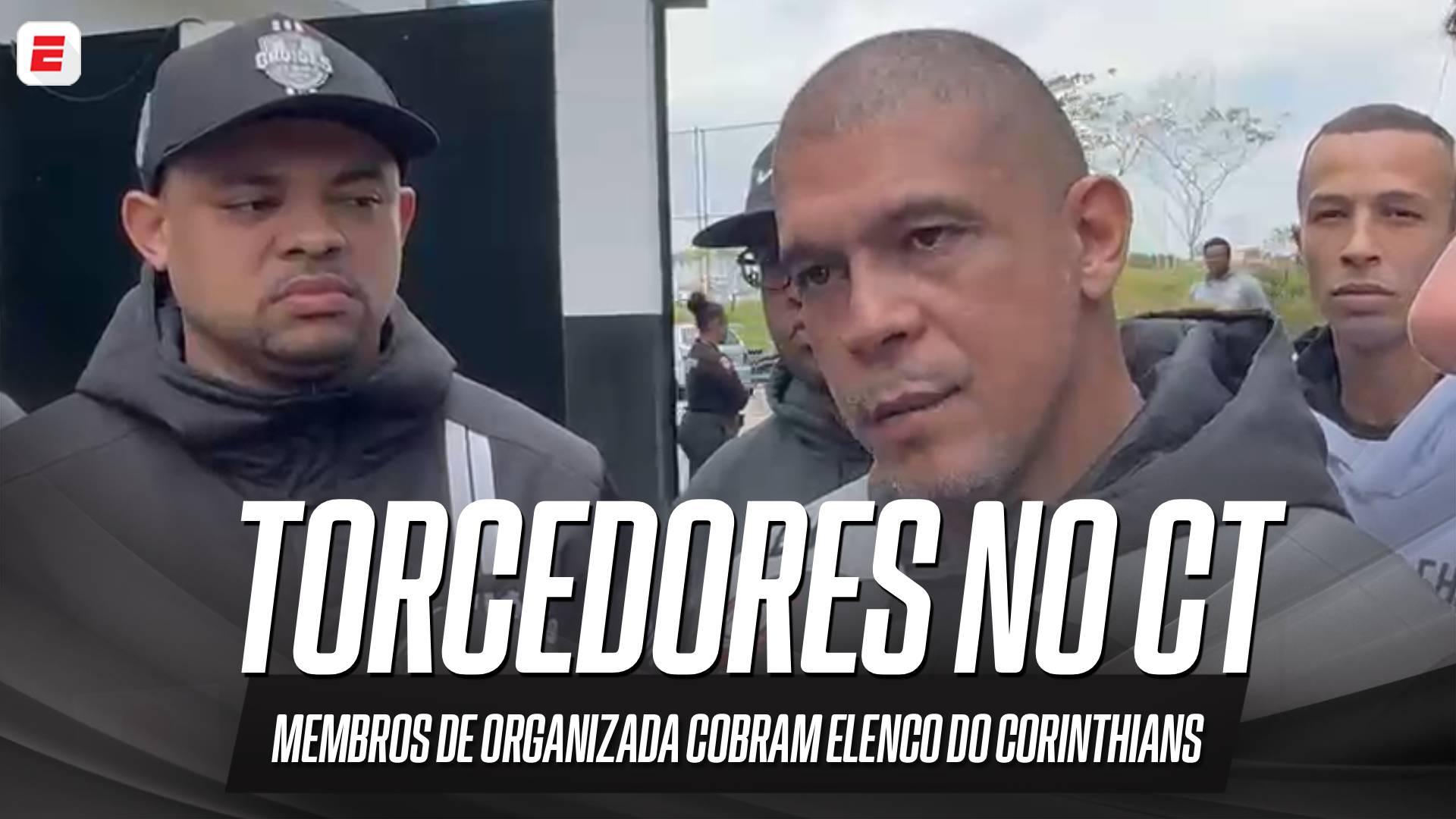 Clima tenso no Corinthians! Torcida organizada vai ao CT para cobrar jogadores