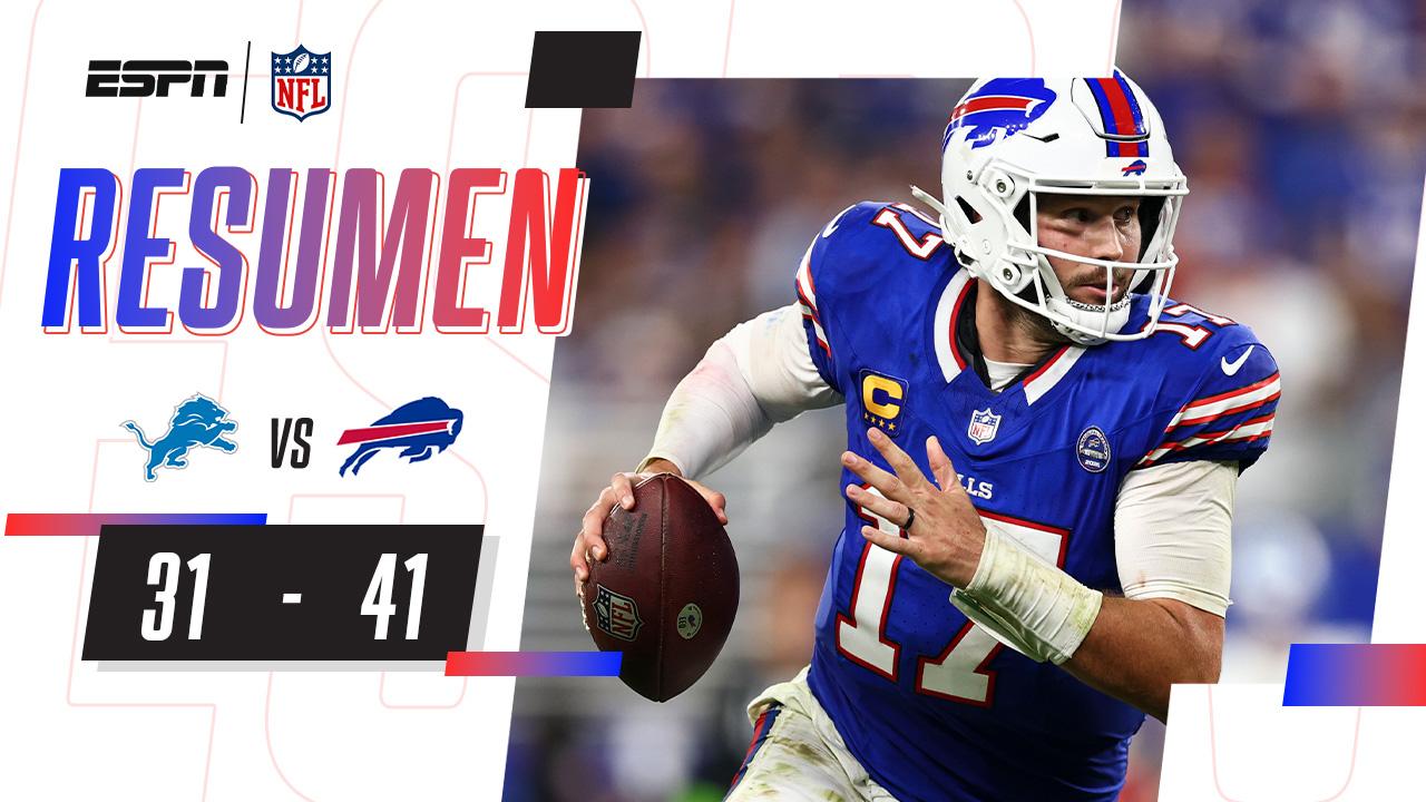 Bills estrenan estadio con triunfo ante Lions