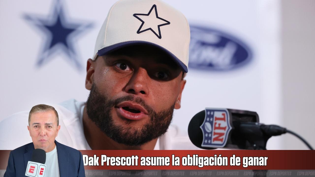 Dak Prescott asume la obligación de ganar