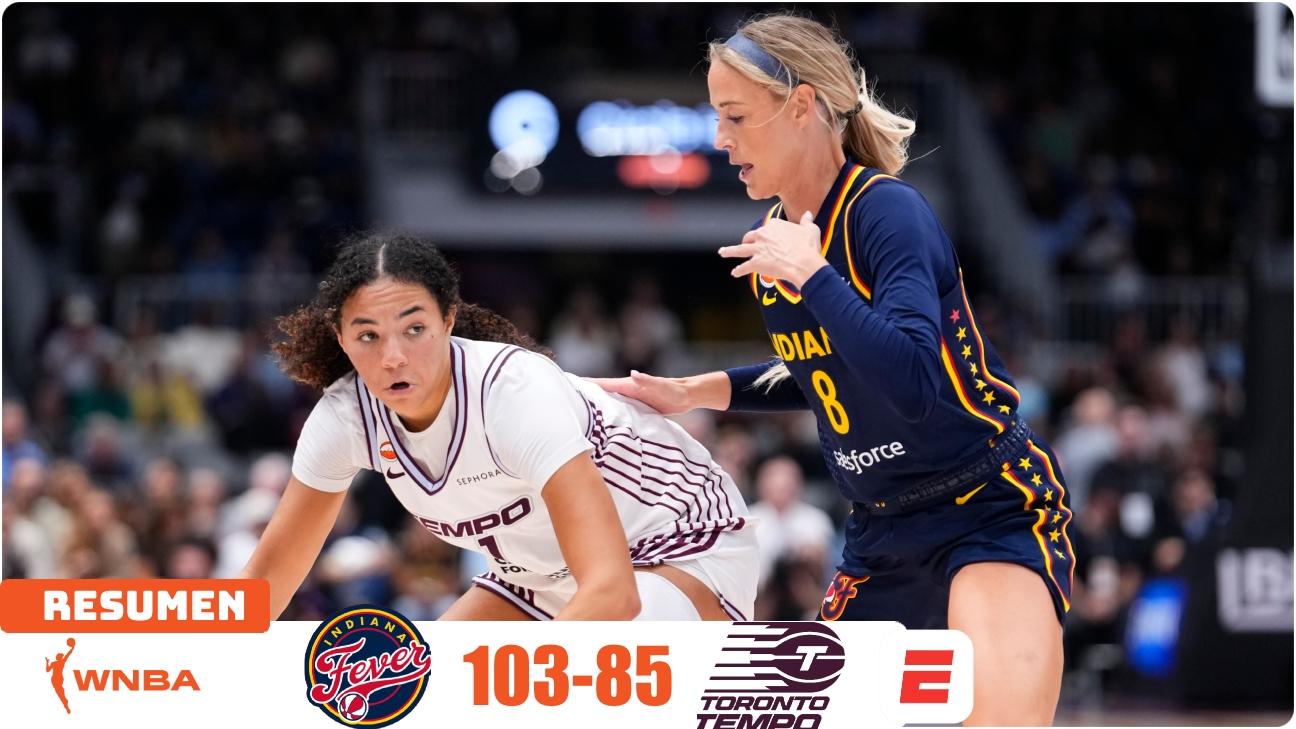 Fever acelera en el cierre y vence con autoridad a Toronto Tempo