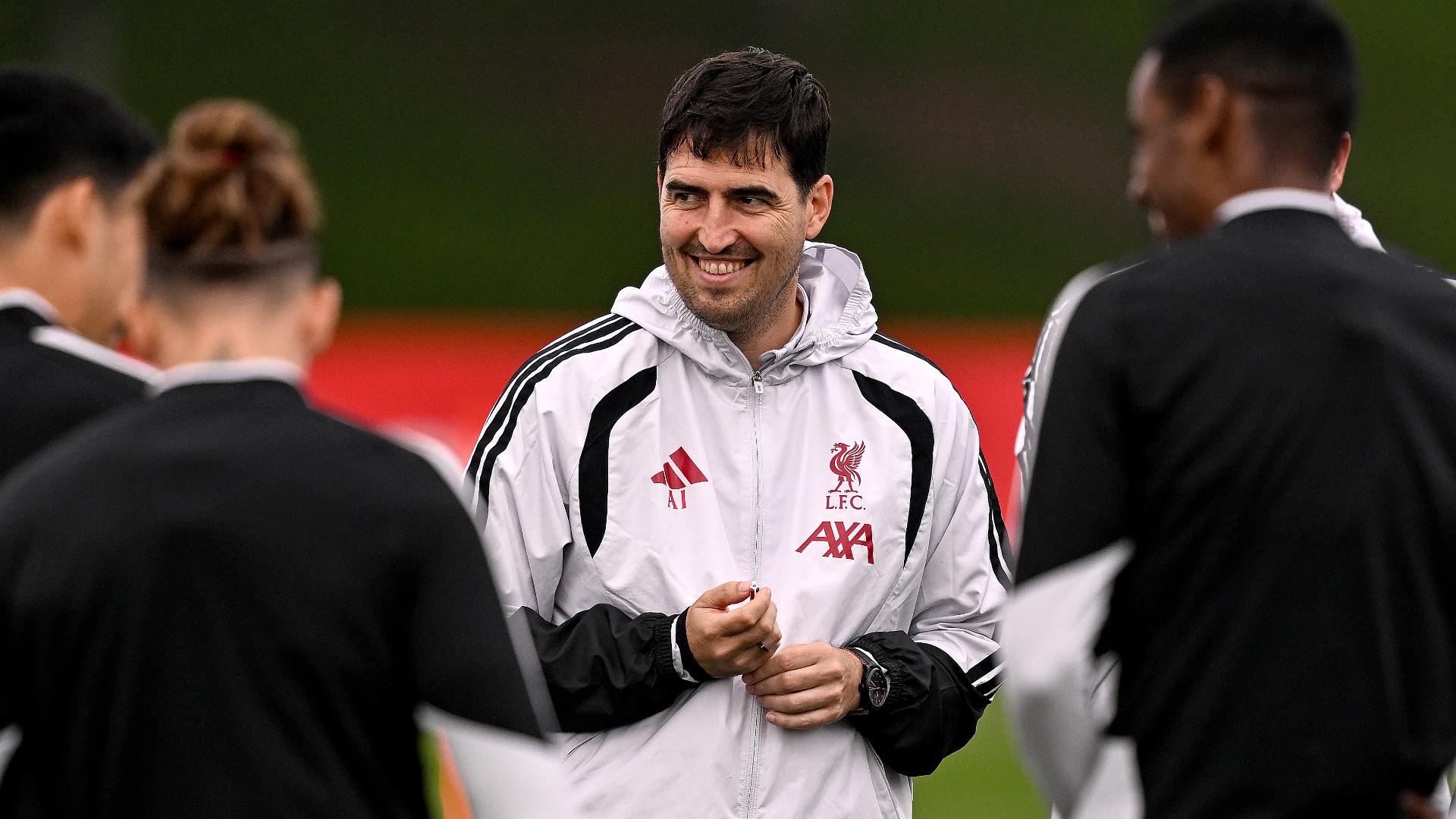 Iraola: It will be 'strange' returning to Bournemouth as Liverpool manager