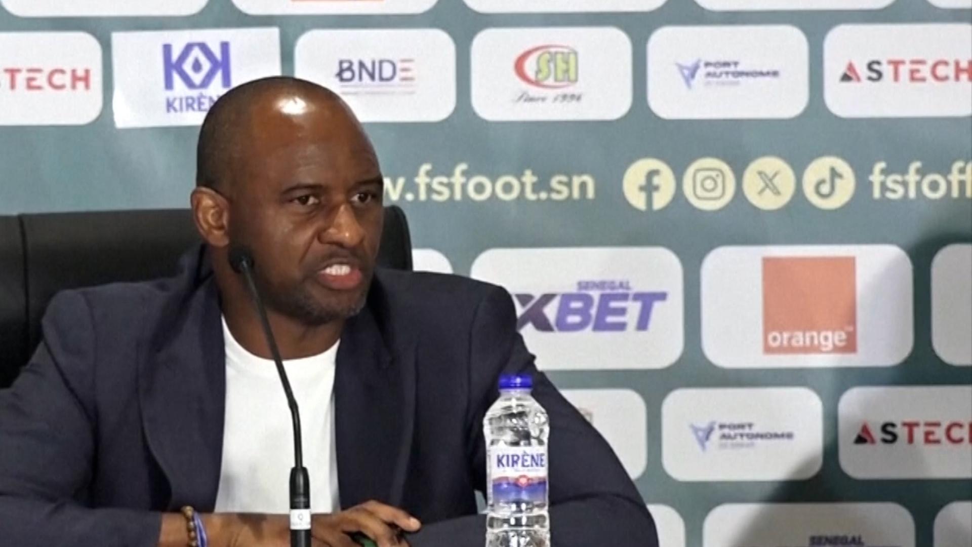 Patrick Vieira insists he expects to win trophies as Senegal boss