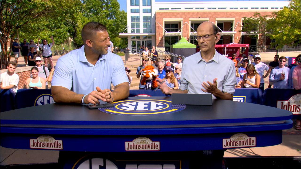 Tim Tebow analyzes pressure between Florida and Auburn ahead of matchup