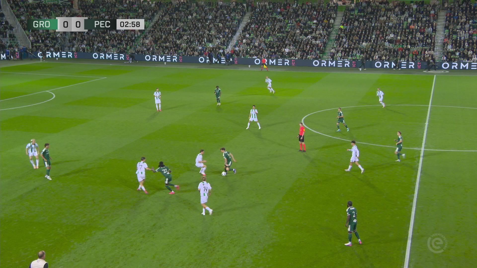 Sterke eerste helft van de thuisploeg | Samenvatting FC Groningen - PEC Zwolle