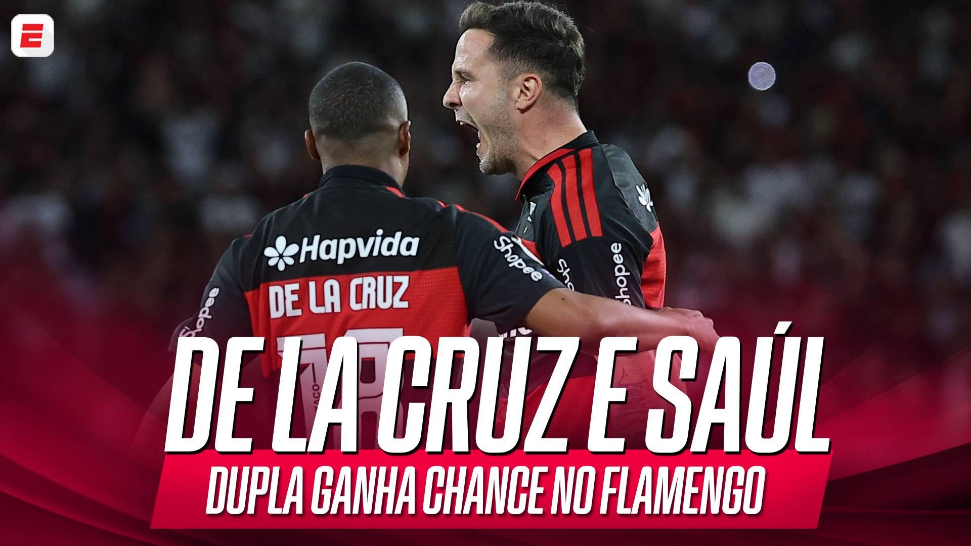 Nicolas de La Cruz e Saúl devem ganhar chance no Flamengo; VEJA os números dos meias