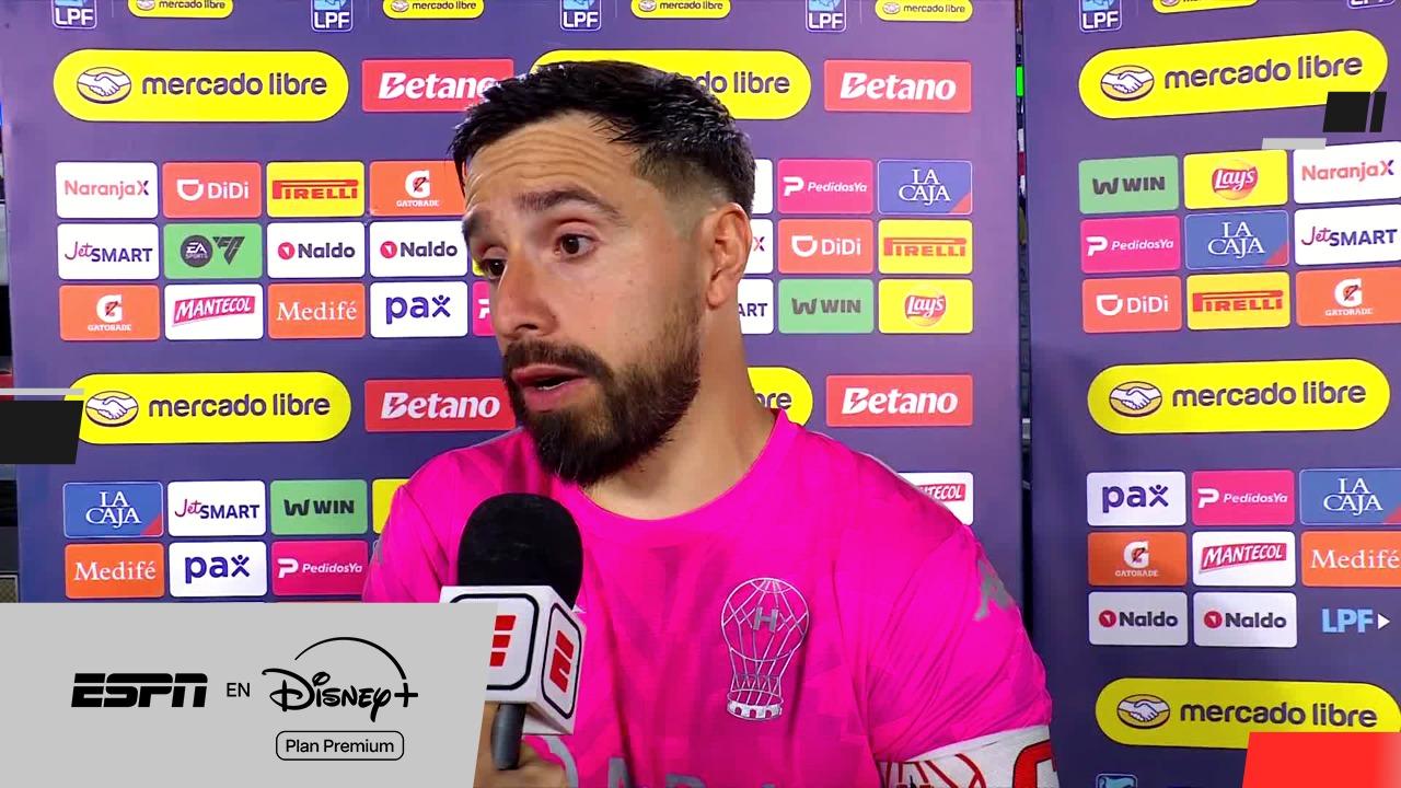 Hernán Galíndez, contundente tras el triunfo sobre River: "A veces hay que ganar como sea"