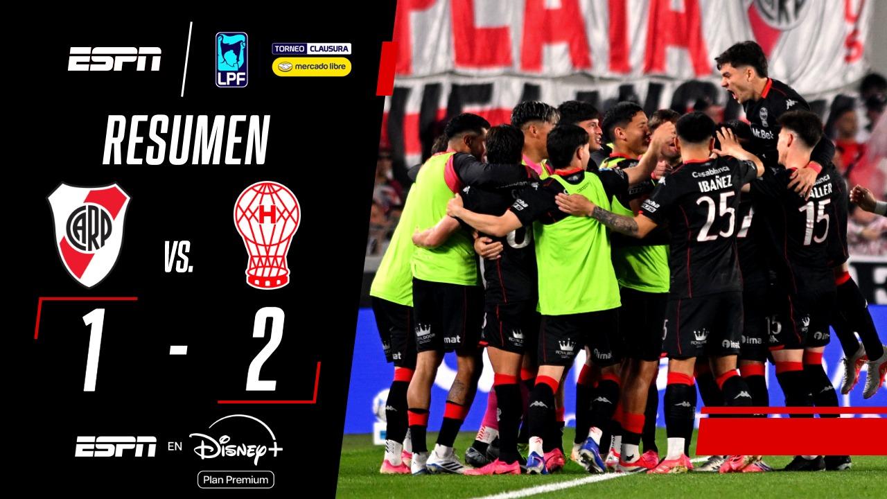 ¡Huracán pisó fuerte en el Monumental y le ganó 2-1 a River!