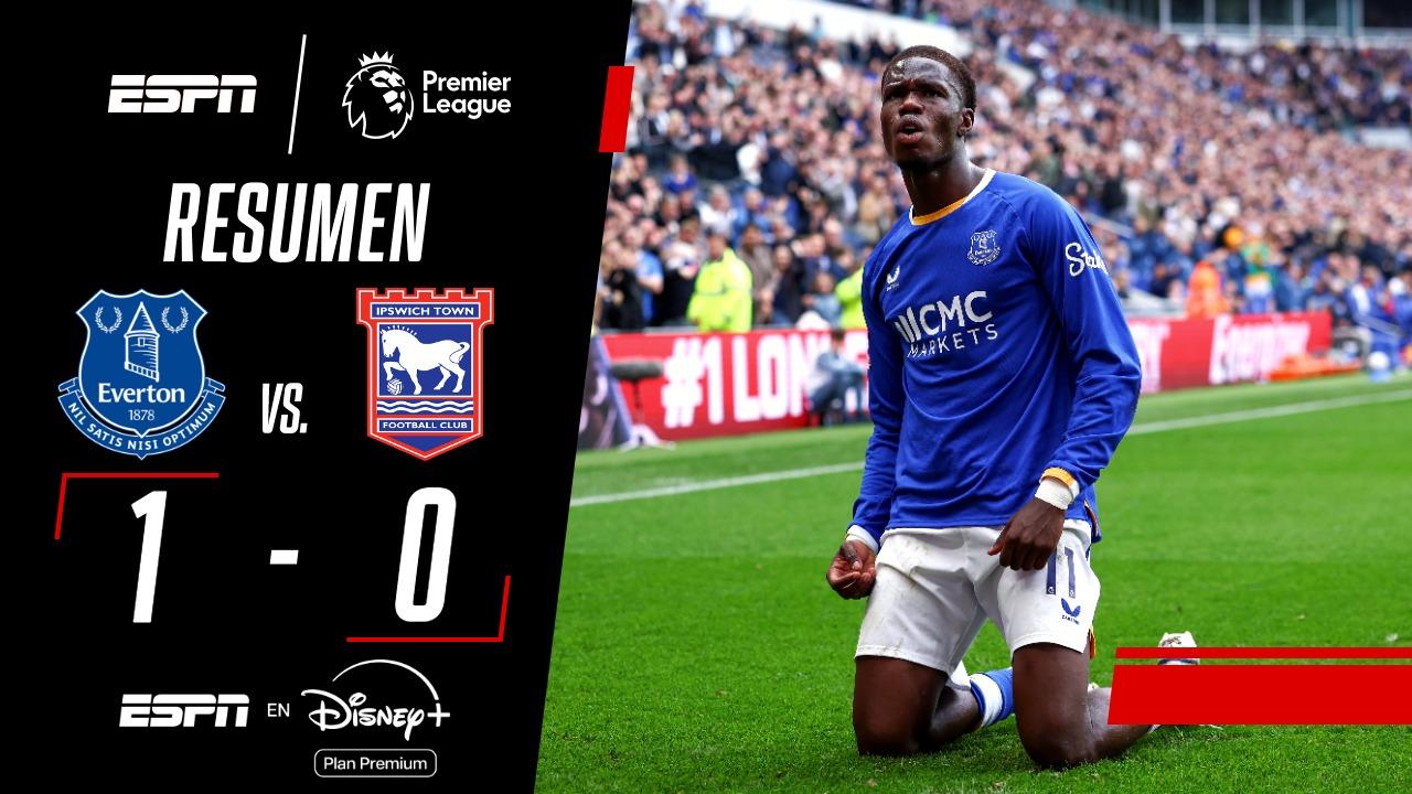 Everton sumó tres puntos contra Ipswich