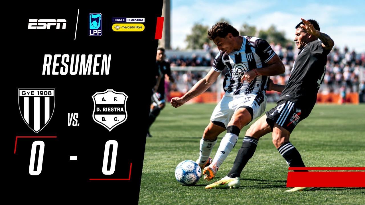 En un partido con polémica, Gimnasia de Mendoza y Riestra emapataron 0-0