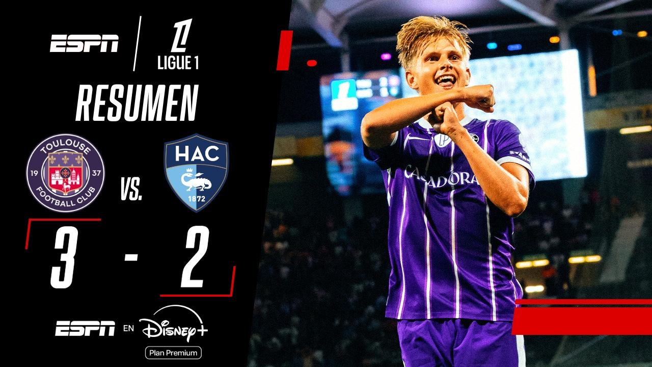 ¡Toulouse se llevó la victoria frente a Le Havre!